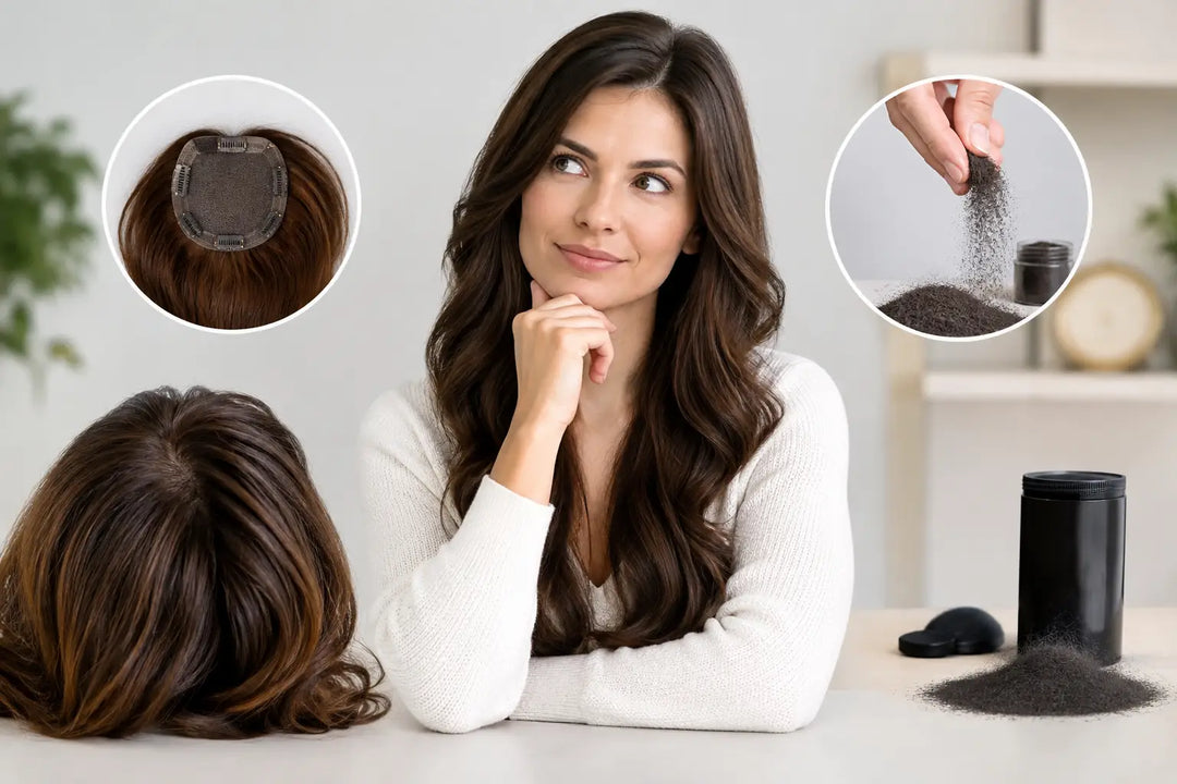 Hair Toppers or Hair Fibres: Which Suits You?