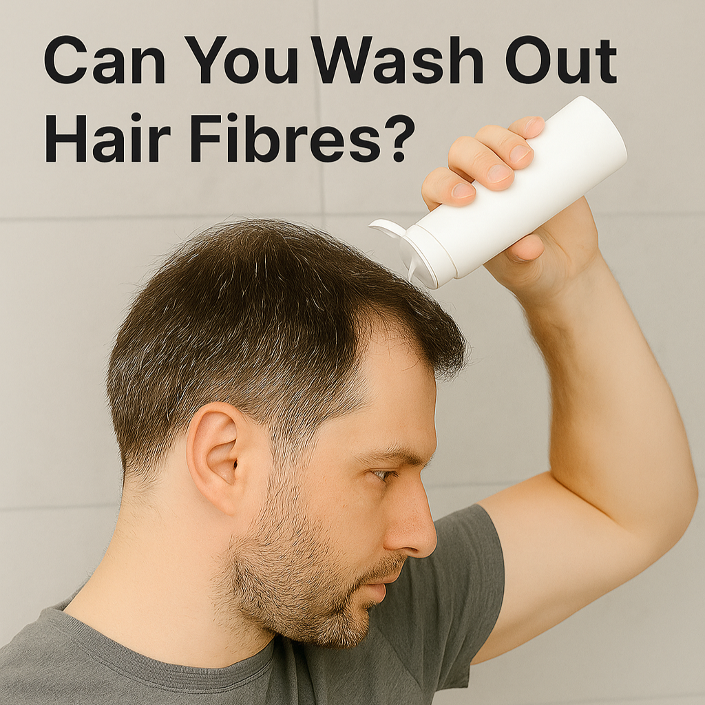 Can you wash Hair Fibers?