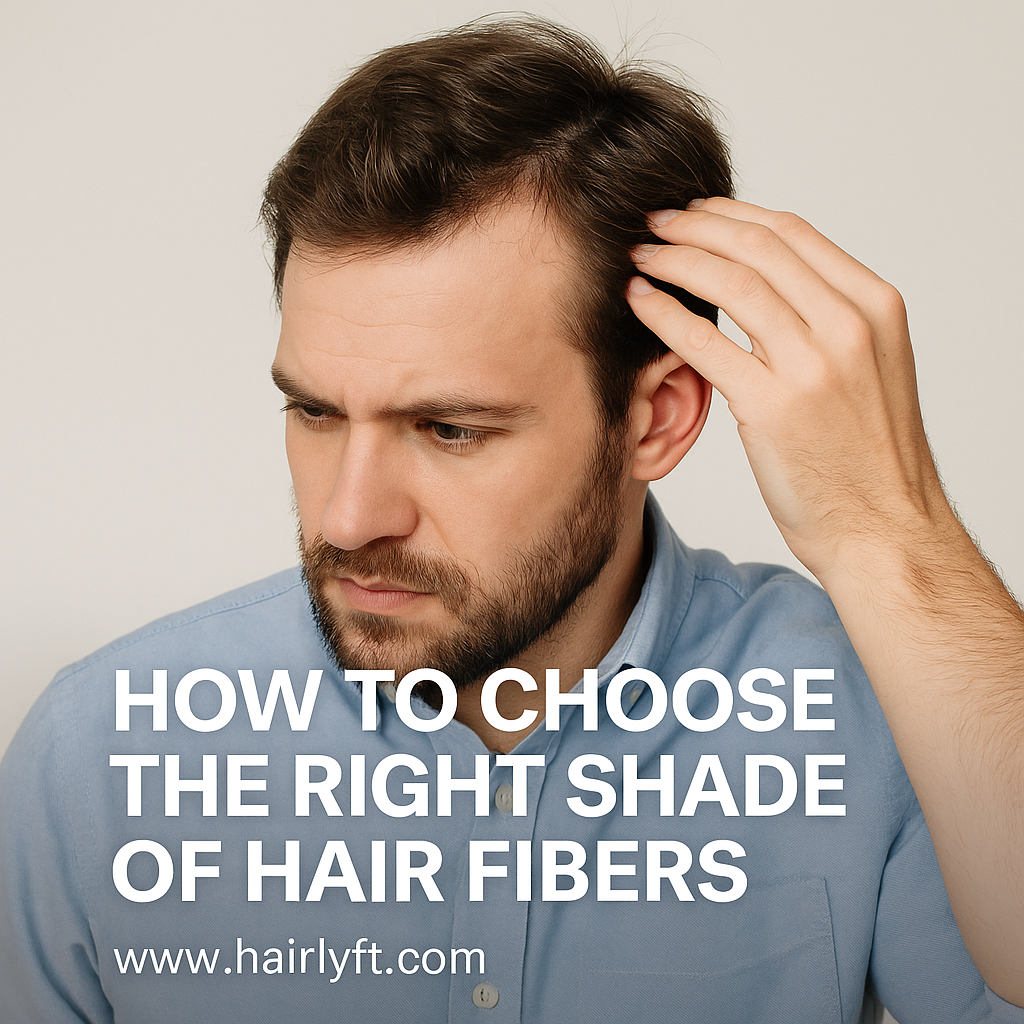 How to Choose the Right Shade of Hair Fibers 
