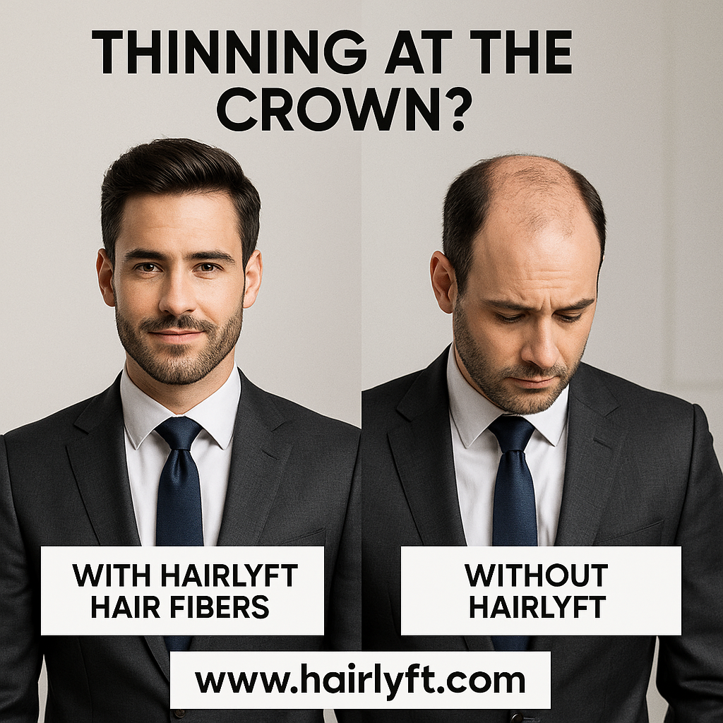Thinning Hair At The Crown- Hairlyft