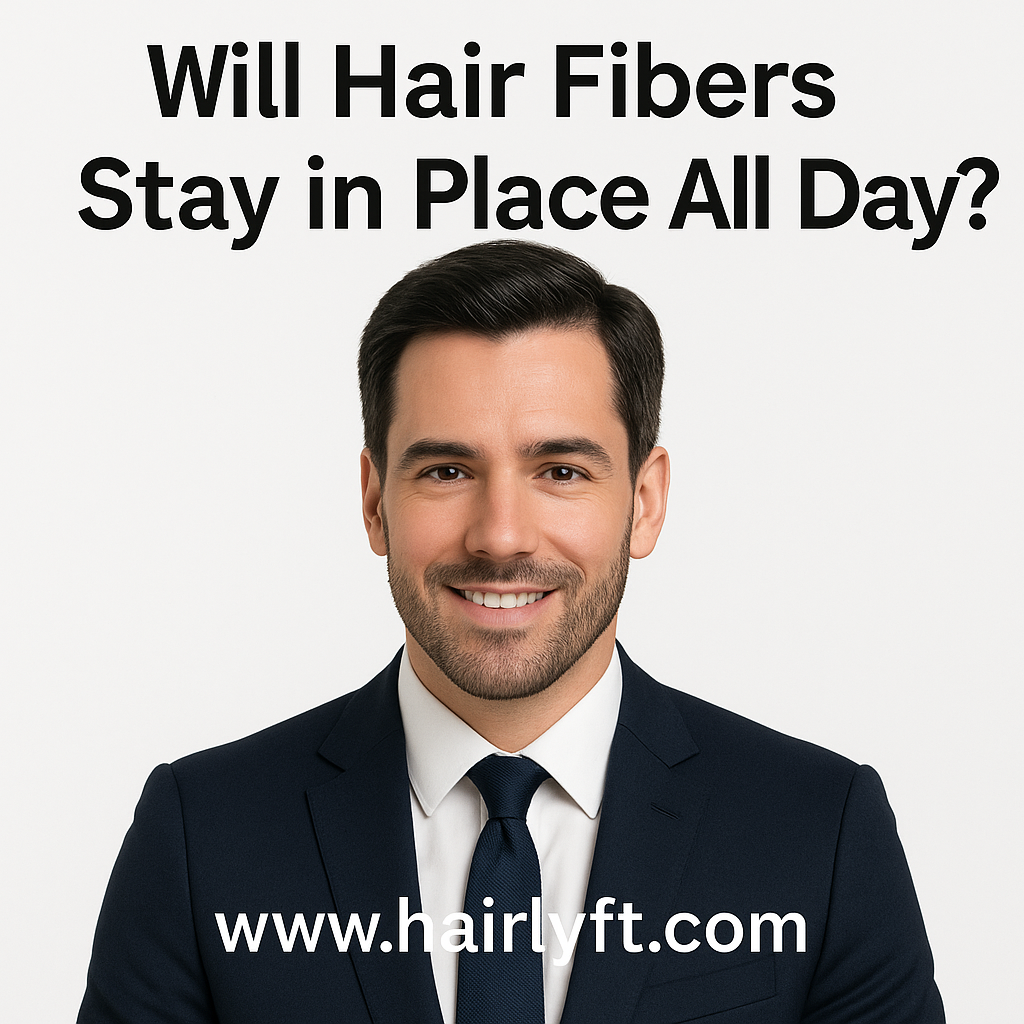 Will Hair Fibers Stay in Place All Day?