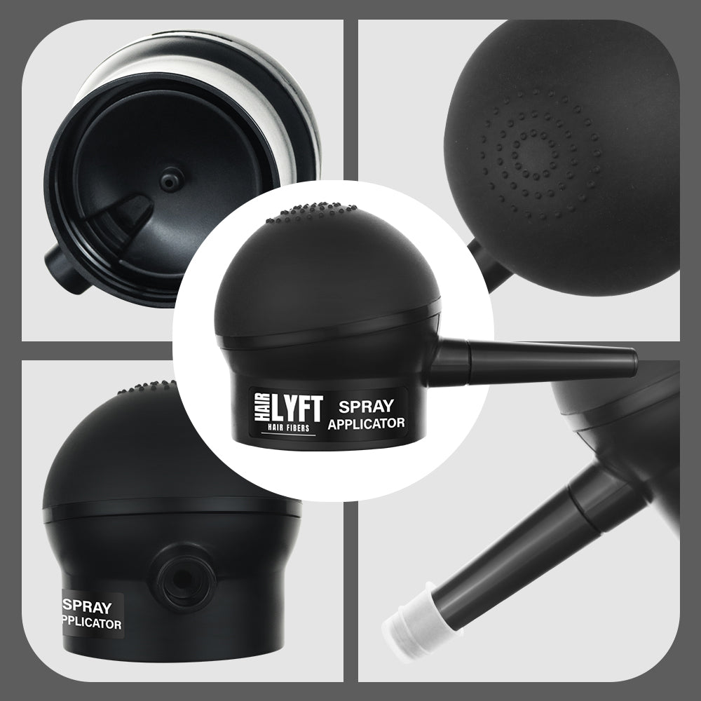 Hair fiber Spray applicator- how to open Hairlyft