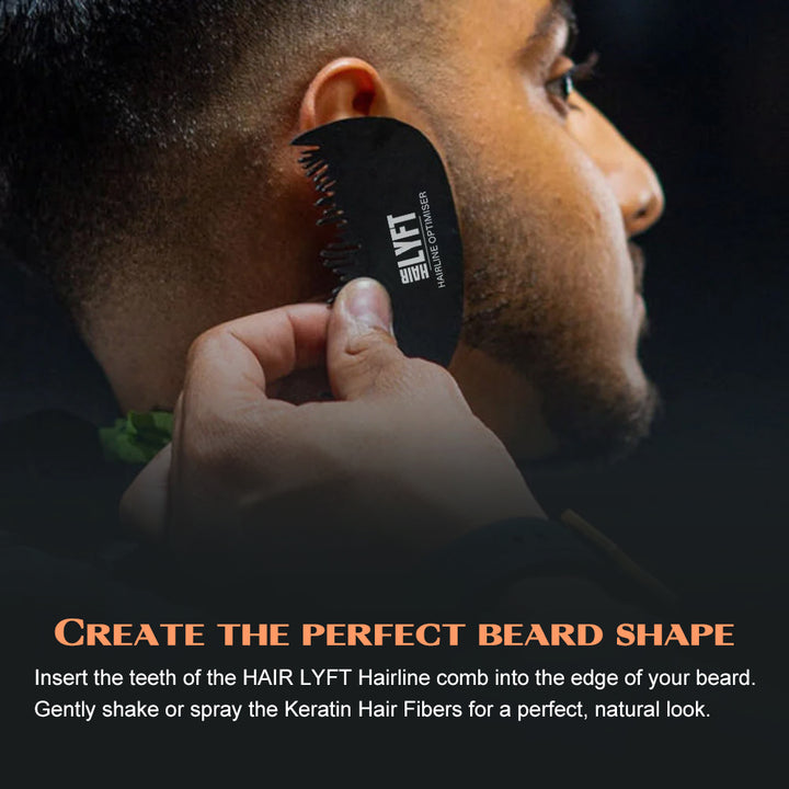 Hairline Optimiser perfect for beard by Hairlyft