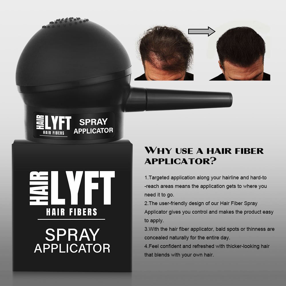 Why Use Hair Fiber Applicator by Hairlyft?